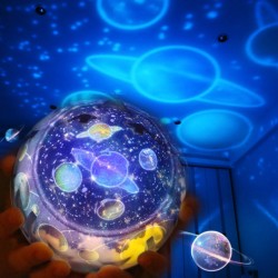 Romantic starry sky projector - LED night light - Universe - Constellation - Earth - Moon - rotatableLights & lighting