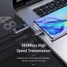 CablesCable de carga rápido - USB-C - Visualización de tensión / corriente - datos / sincronización