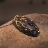 Zirconia Stone Necklace - BlackNecklaces