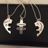 Collar3Pcs Best Friends Forever Collar Set - Corazón