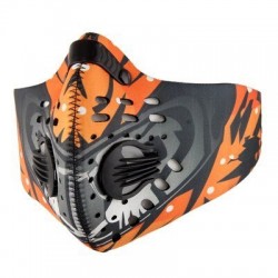 PM2.5 activated carbon filter mouth mask - double air valve - anti dust & pollutionMouth masks