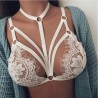 Floral Lace Bralette - Black/WhiteLingerie