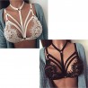Floral Lace Bralette - Black/WhiteLingerie