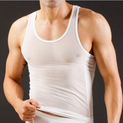 CamisetasTanque de nylon - hombres - 5 colores