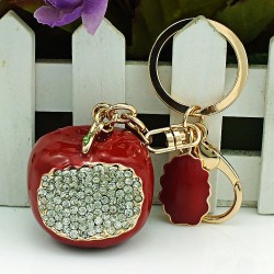Bitten apple key chainKeyrings