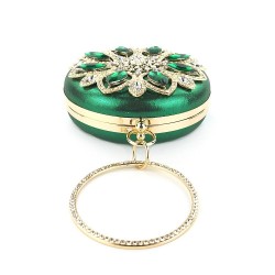 Bolsasdiamante de lujo - pequeño bolso - flor de cristal