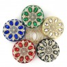 Bolsasdiamante de lujo - pequeño bolso - flor de cristal