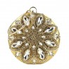 Bolsasdiamante de lujo - pequeño bolso - flor de cristal