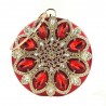 Bolsasdiamante de lujo - pequeño bolso - flor de cristal