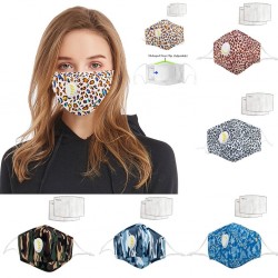 Mascarillas bucalesMáscara facial / boca con válvula de aire - con filtros PM2.5 de carbono activados - lavable