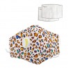 Face- / mouth mask with air valve - with activated carbon PM2.5 filters - washableMouth masks