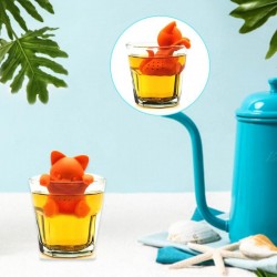 Silicone kitten shaped - tea infuser - reusable - 1pcsTea infusers