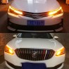 Luces & IluminaciónLámpara de tira de color doble - 2pcs - blanco & amarillo - coche