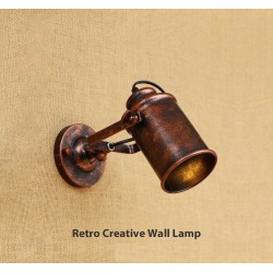 ApliquesRetro luz de pared creativa - lámpara - ajustable - single - doble cabeza