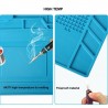 Heat insulation working mat - 10 types - phone - computer - repairElectronics & Tools