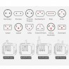 Electrónica & HerramientasAdaptador universal de viaje - uk/eu/au/asia - diseño seguro para bebés