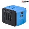 Electrónica & HerramientasAdaptador universal de viaje - uk/eu/au/asia - diseño seguro para bebés
