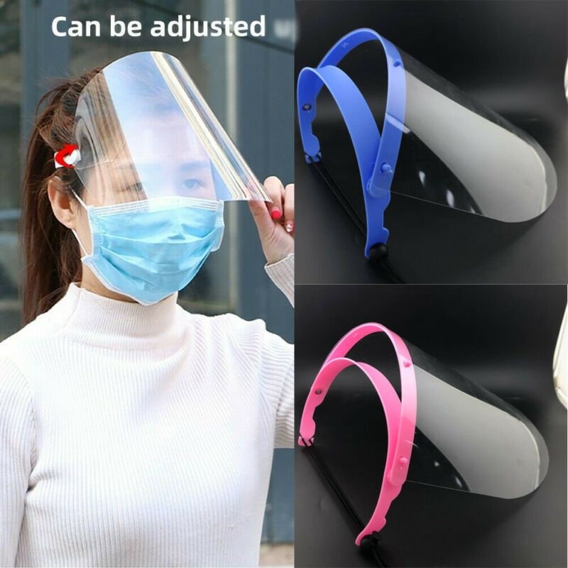 Mascarillas bucalesMáscara de escudo de seguridad - ajustable - transparente - visor