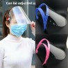 Mascarillas bucalesMáscara de escudo de seguridad - ajustable - transparente - visor
