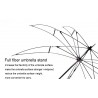 Reversible umbrella - anti-UV - folding - double layer - C-type handleOutdoor & Camping