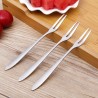 Cubiertosacero inoxidable - dos tenedor tine - tableware - 1pcs - 5pcs - 10pcs