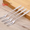 Cubiertosacero inoxidable - dos tenedor tine - tableware - 1pcs - 5pcs - 10pcs