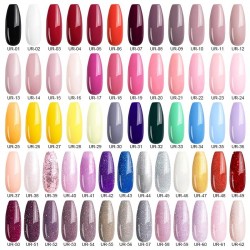 Esmalte de uñasEsmalte de gel de uñas - 7.5ml - gel UV - arte de uñas - multicolores