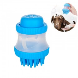 Cuidadocepillo de limpieza para mascotas - masaje - silicona - ducha con bañera - accesorios
