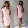 VestidosElegante mini vestido con cuello