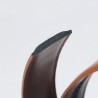 Genuine leather belt with automatic buckle - whiteBelts