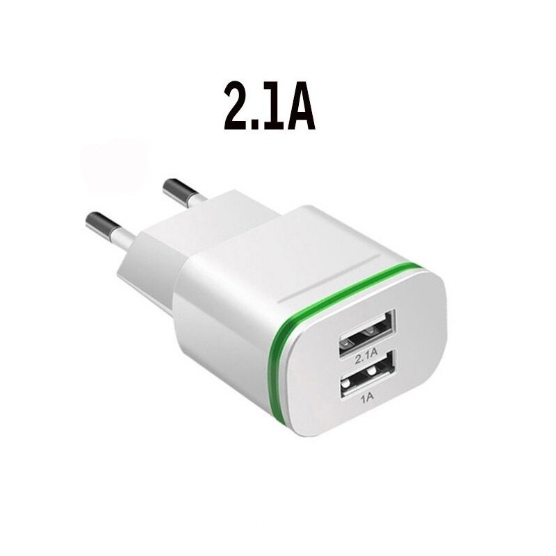 Universal USB charger - 2 port / 4 port - LED light - multi portChargers