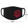 PM2.5 - anti- dust & pollution - face / mouth protective mask - washable - roses printMouth masks