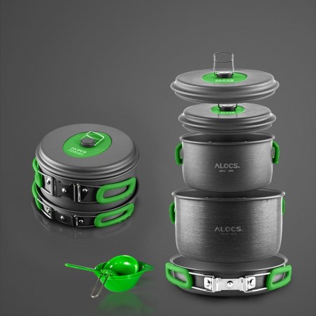 Herramientas de supervivenciaAl aire libre - Tableware Set - Pots - Camping - Cooking Cookware