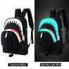 MochilasCarga USB - Mochila luminosa - Shark