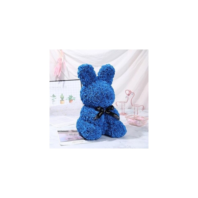 Easter bunny made of infinity roses flowers - 45 cmValentine's day