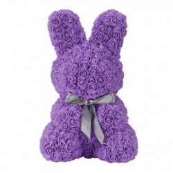 Easter bunny made of infinity roses flowers - 45 cmValentine's day