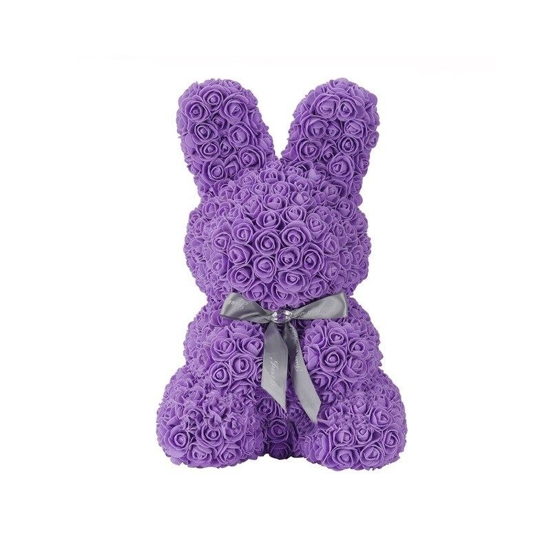 Easter bunny made of infinity roses flowers - 45 cmValentine's day