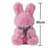 Easter bunny made of infinity roses flowers - 45 cmValentine's day