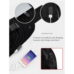 BolsosBolso de pecho / hombro Luminoso - mochila - puerto de carga USB