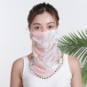 PañuelosBufanda de chifón - cara / cuello / boca cubierta con bucles del oído - protección anti-UV