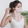 PañuelosBufanda de chifón - cara / cuello / boca cubierta con bucles del oído - protección anti-UV