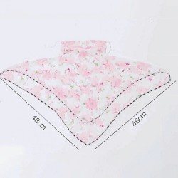 Chiffon scarf - face / neck / mouth cover with ear loops - anti-UV protectionScarves