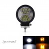 126W Car Light Assembly - 3000K - LED - Work Light Bar - Vehicles - Square - RoundLights & lighting
