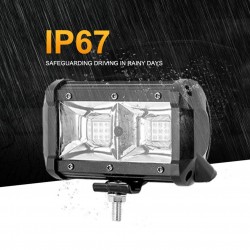 54W Car Light - LED Work Light Bar - 3000K - ATV - Tractor - Truck - CarLights & lighting