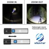 USB Rechargeable - LED Flashlight - T6 - 1200mAh - WaterproofSurvival tools