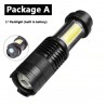 Herramientas de supervivenciaXP-G Q5 - Mini led linterna -2000 Lumens - Ajustable - impermeable