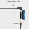 2 In 1 - Type C - 3.5mm Jack - Earphone Charging Converter USB - Type C PhonesElectronics & Tools