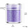 Mermaid Scale - Hexagon Glitter - Bling Filling - Resin Craft - 4pcsNails