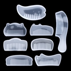 Juguetes3D - Transparent - Silicona - Comb - Moldes de resina