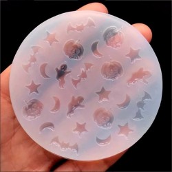 JuguetesHalloween surtido - molde de silicona - fabricación de joyas de resina